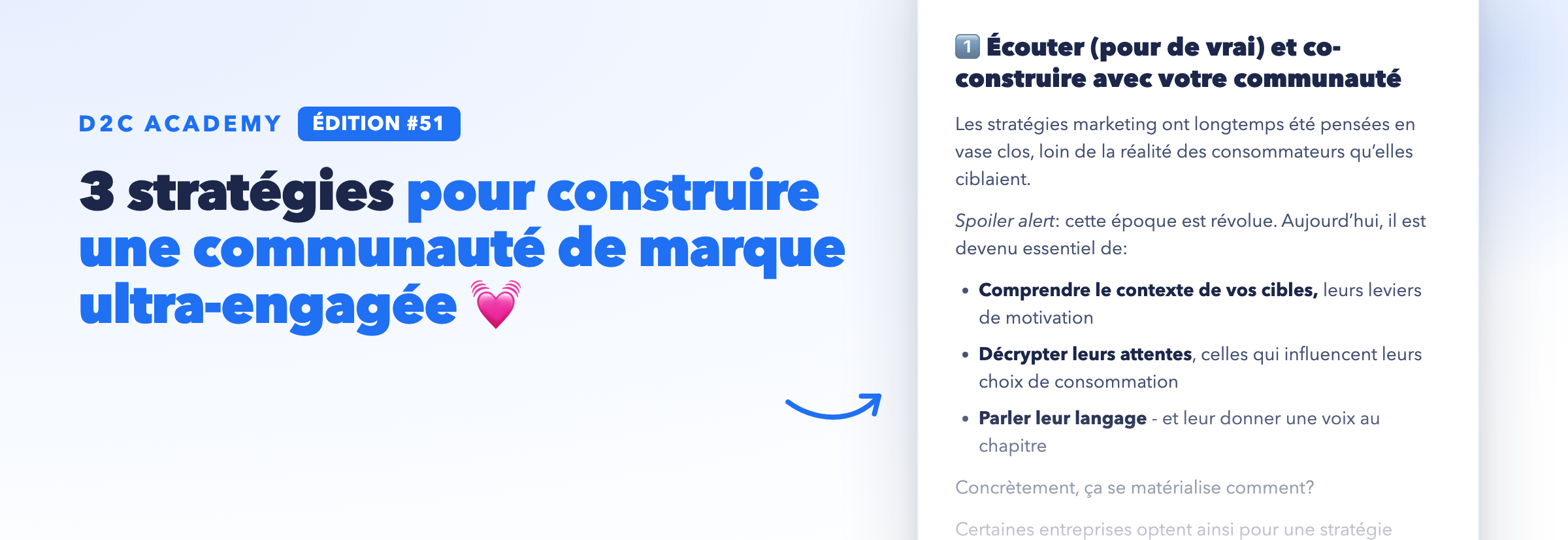 Newsletter #51 - 3 stratégies pour construire une communauté de marque ultra-engagée 💓