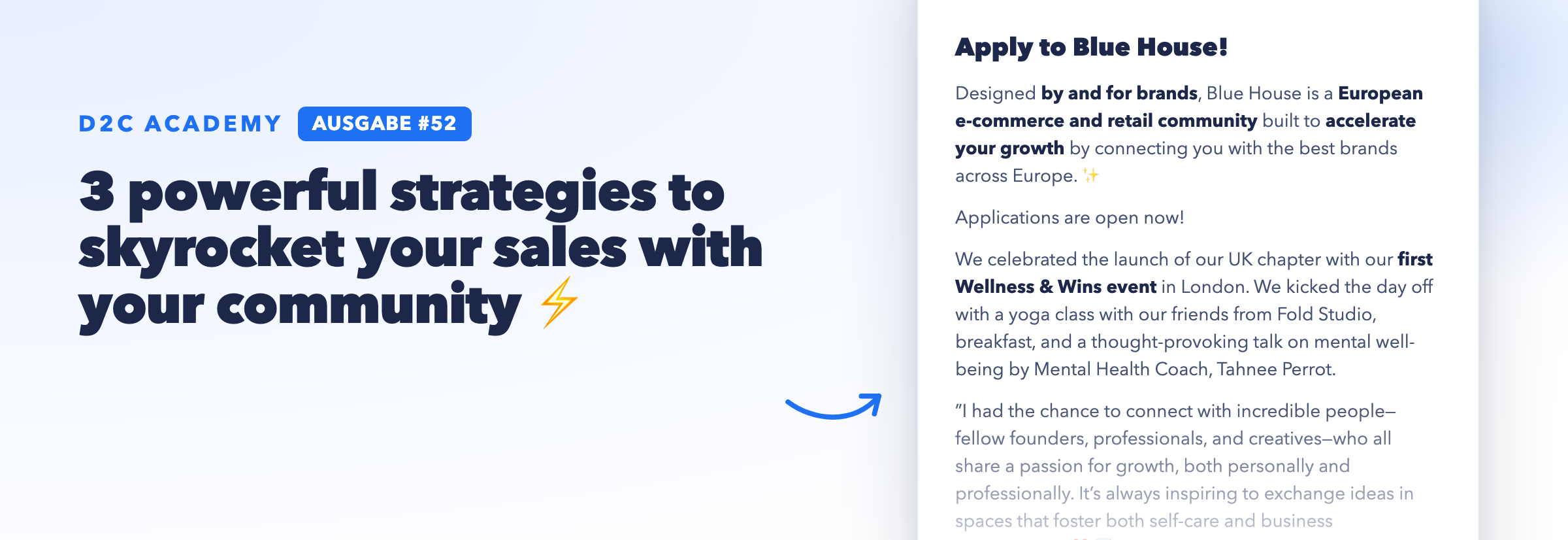 Newsletter #52 - 3 powerful strategies to skyrocket your sales with your community ⚡