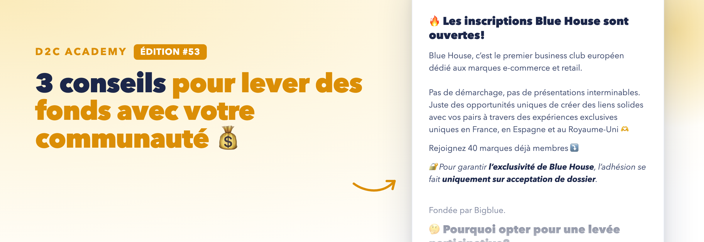Newsletter #53 - 3 conseils pour lever des fonds avec votre communauté 💰