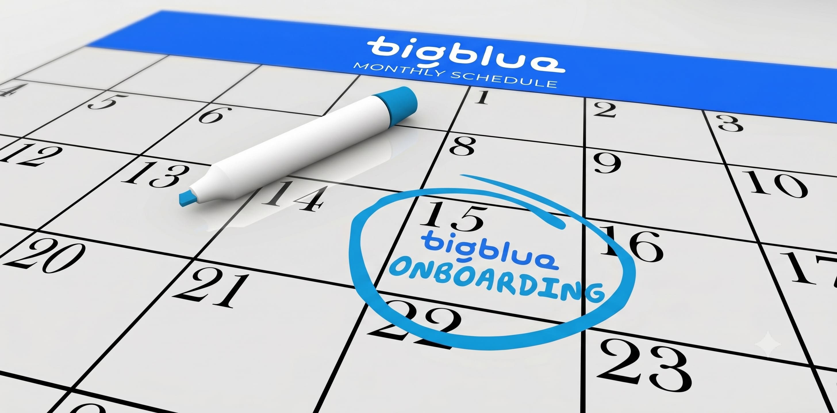 Onboarding Bigblue : délais, frais de setup et premières expéditions (2026)
