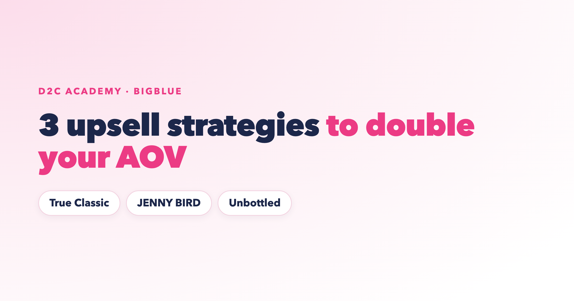 3 Upsell Strategies to Double Your Average Order Value