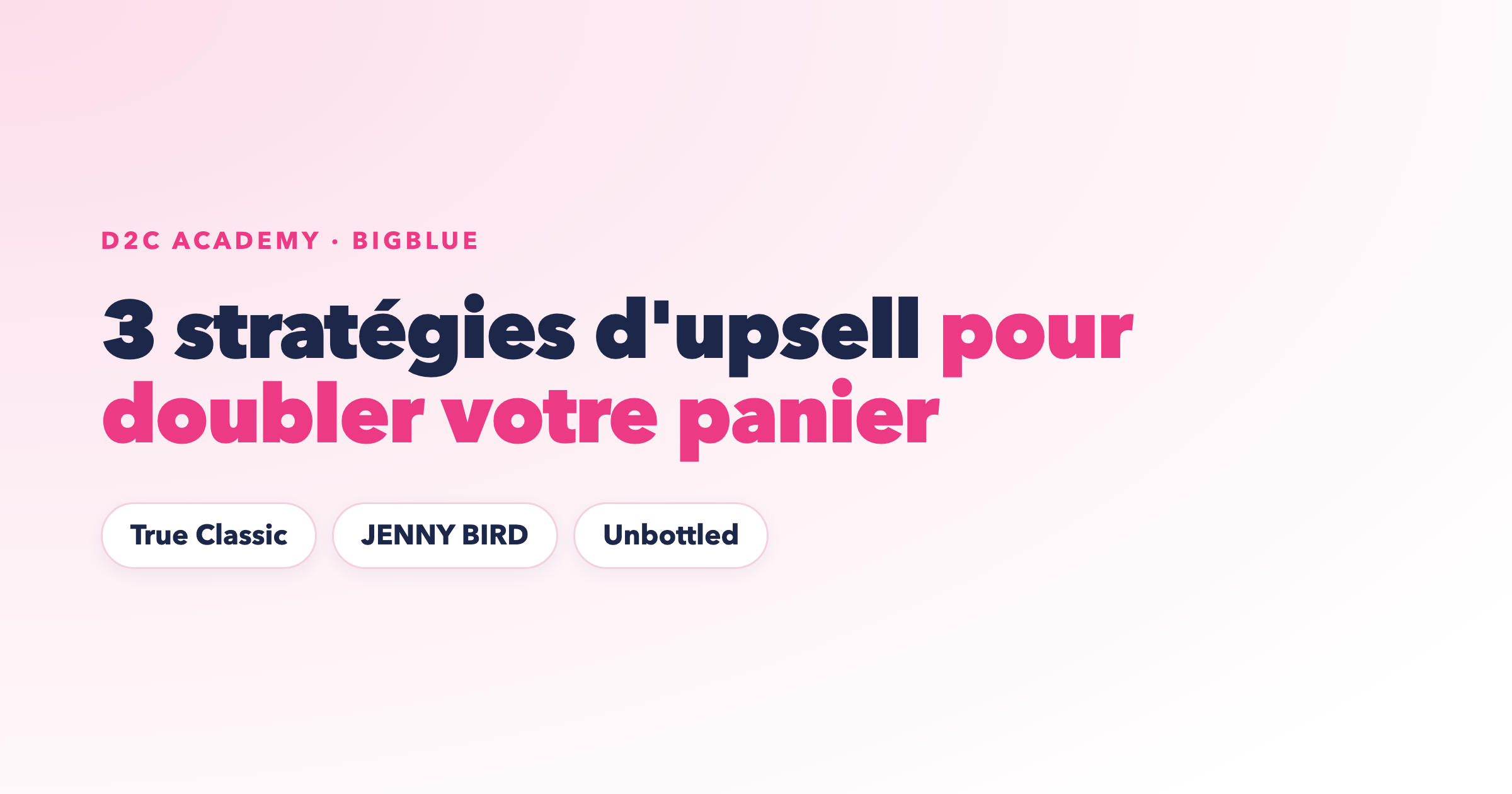 3 stratégies d'upsell pour doubler votre panier moyen