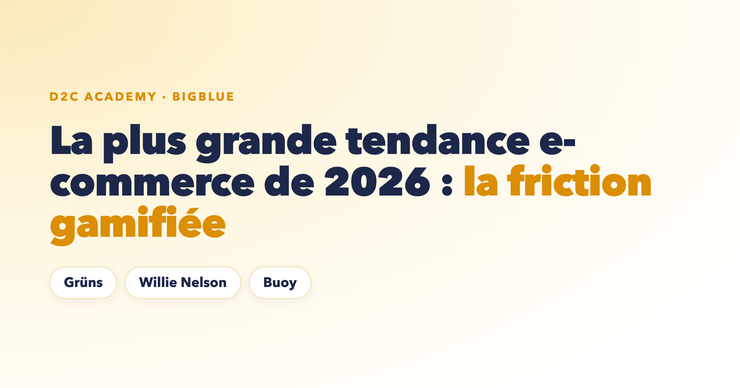 La plus grande tendance e-commerce de 2026 : la friction gamifiée