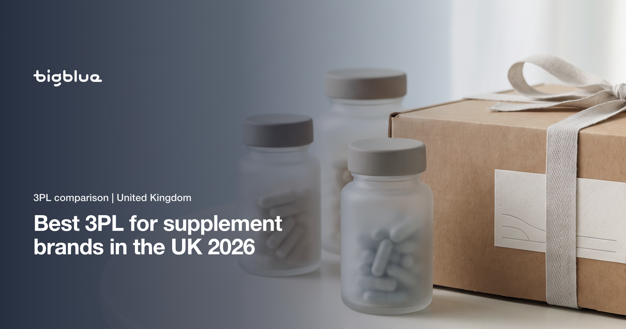 Best 3PL for supplement brands in the UK 2026