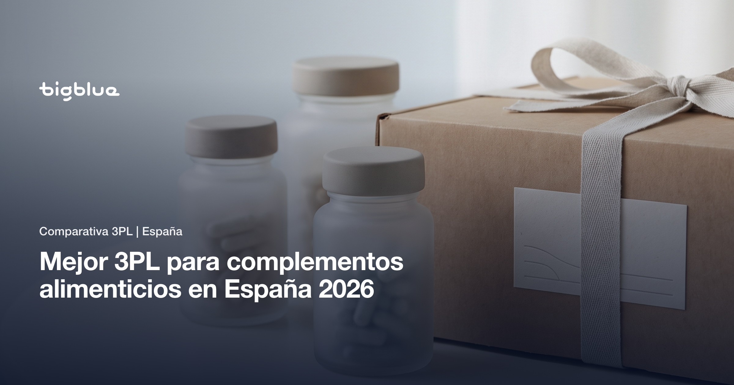 Mejor 3PL para complementos alimenticios en España 2026