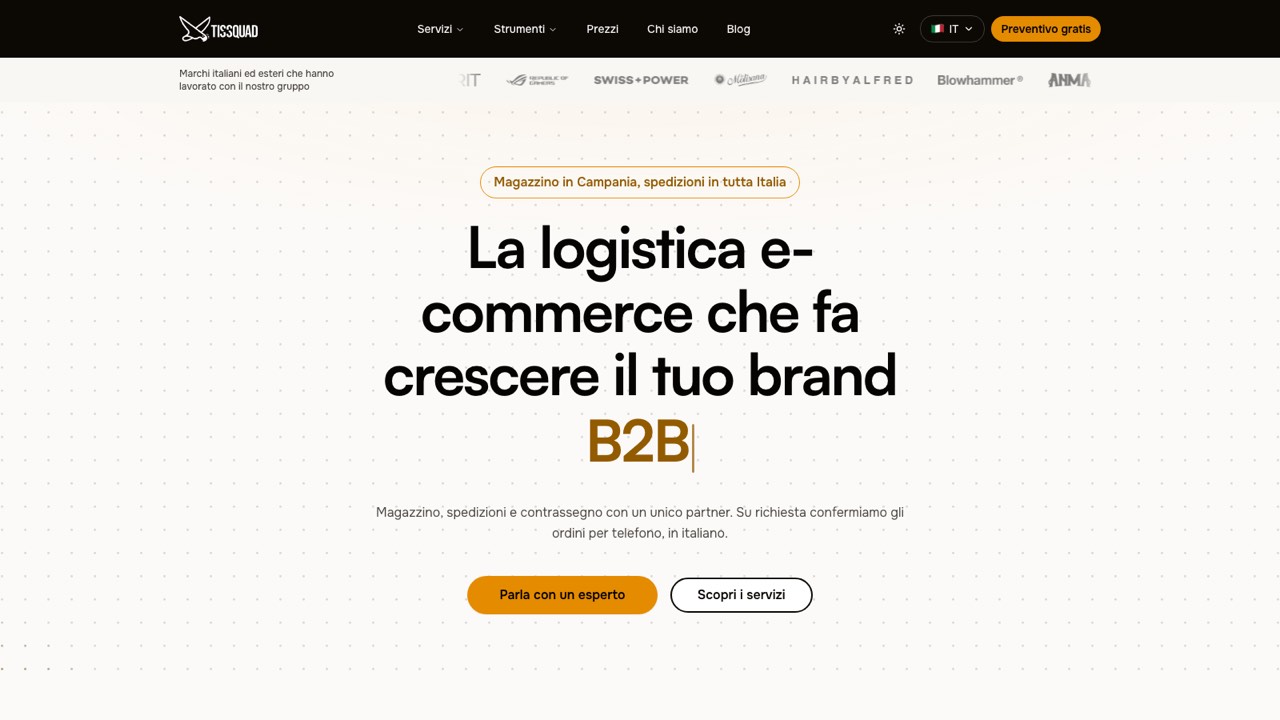 Sito ufficiale di Tissquad