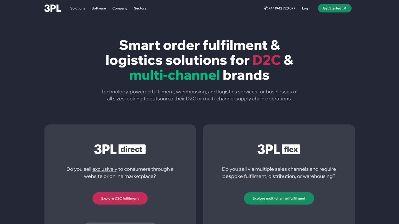 Official website of 3P Logistics