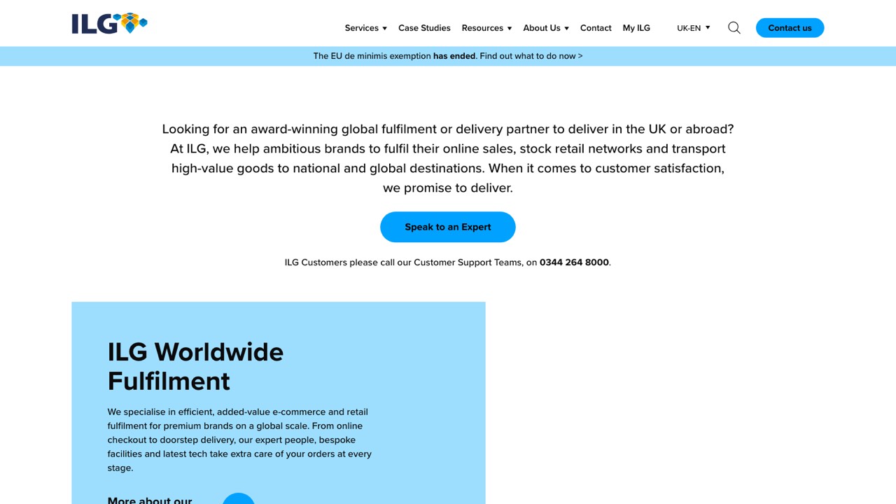 Official website of ILG