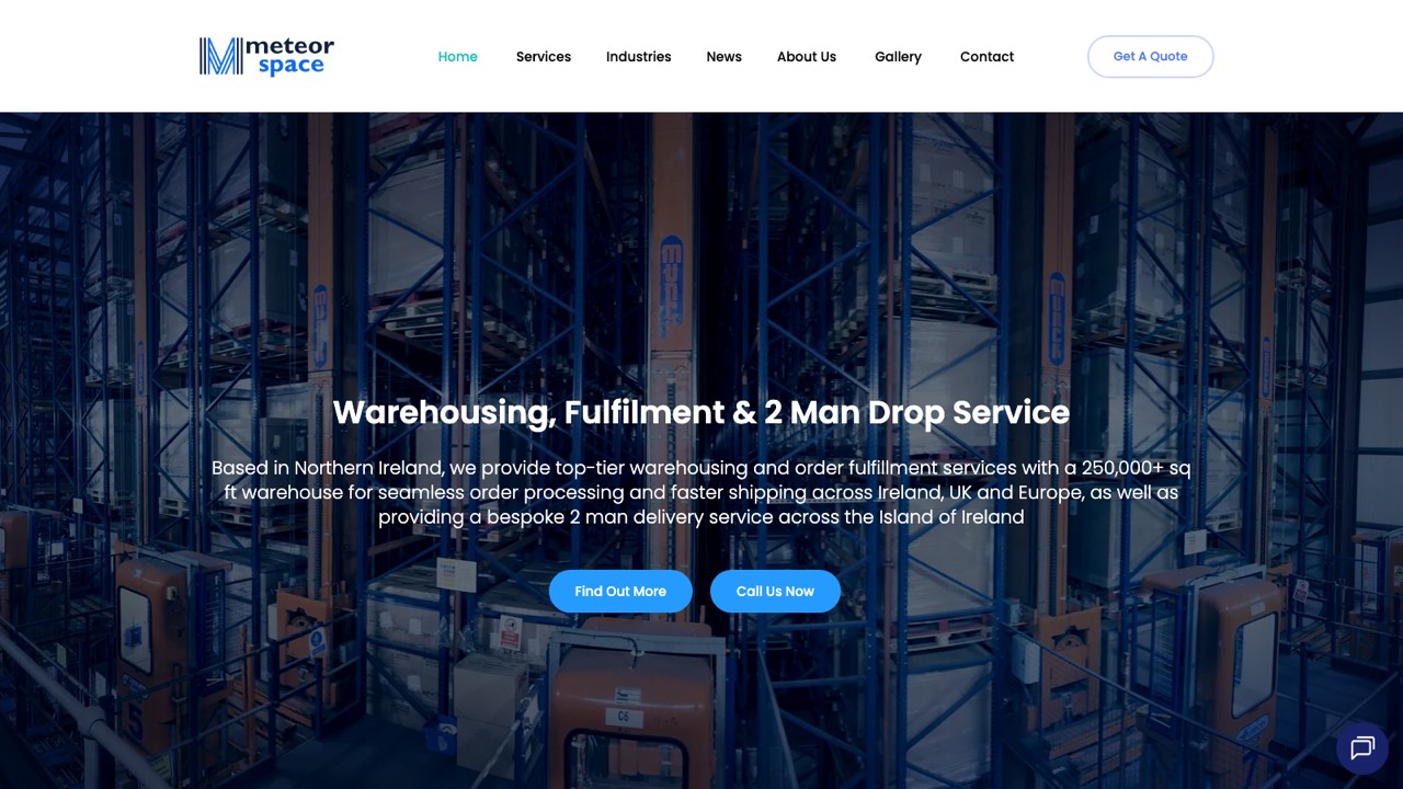 Official website of Meteor Space