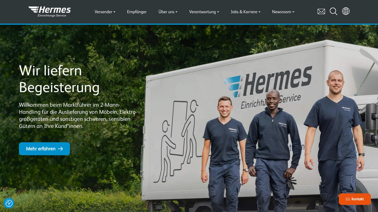 Offizielle Website von Hermes Einrichtungs Service