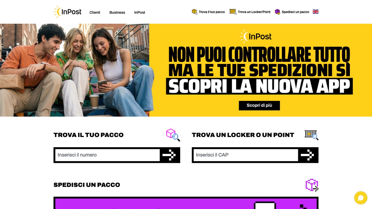 Sito ufficiale di InPost