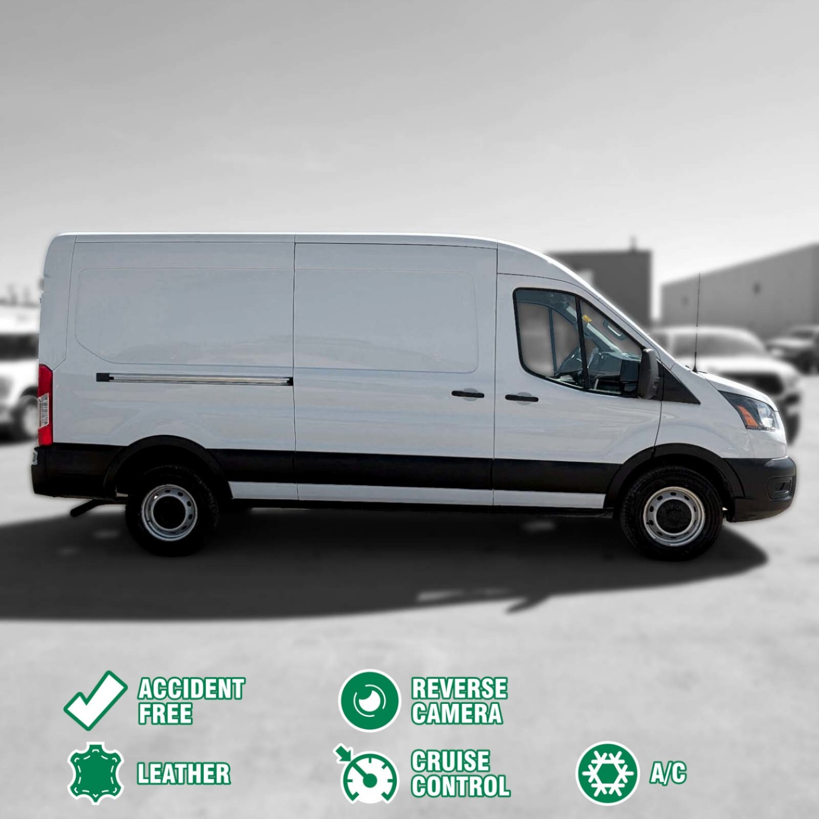 2023 Ford Transit Cargo Van — photo 2