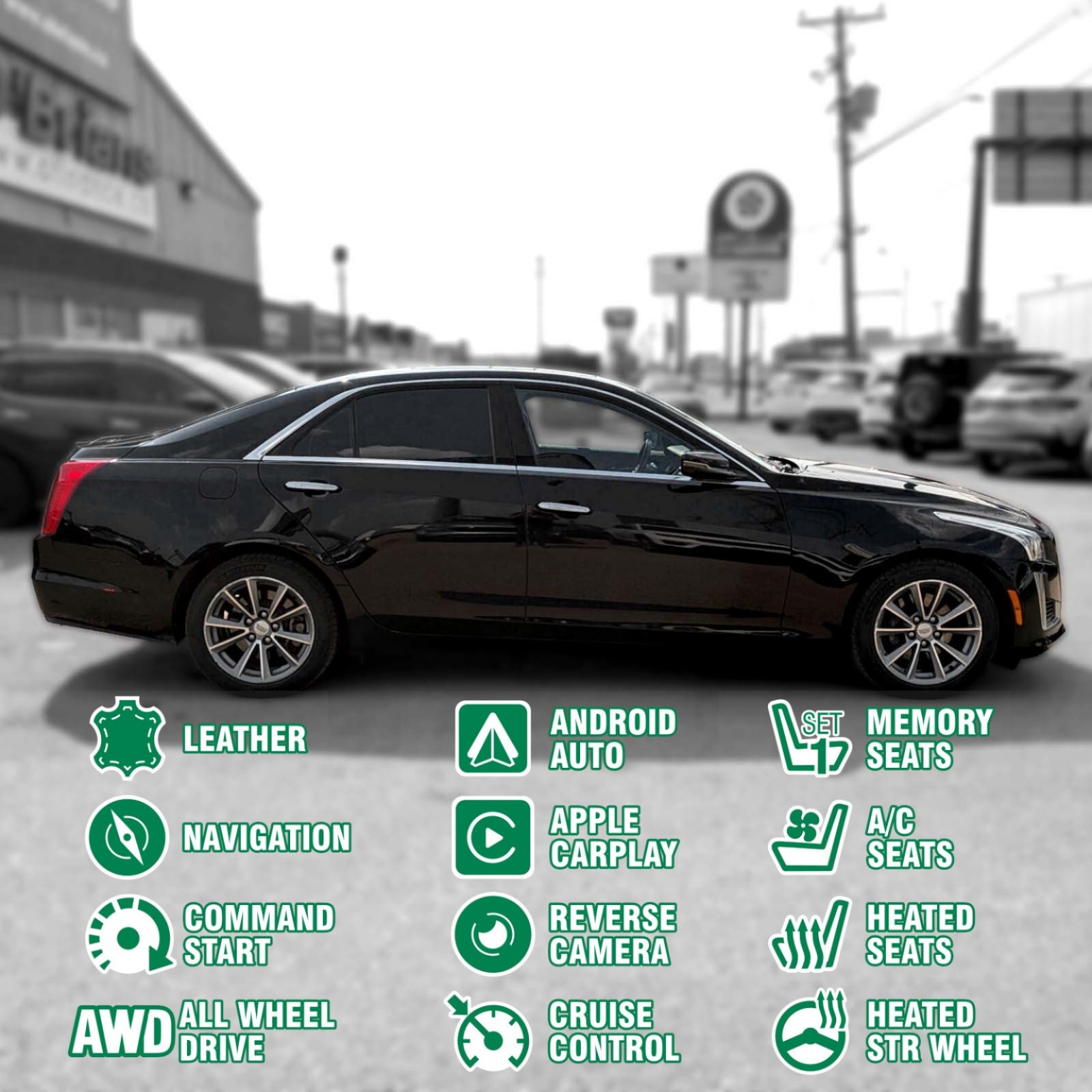2018 Cadillac CTS Sedan — photo 2