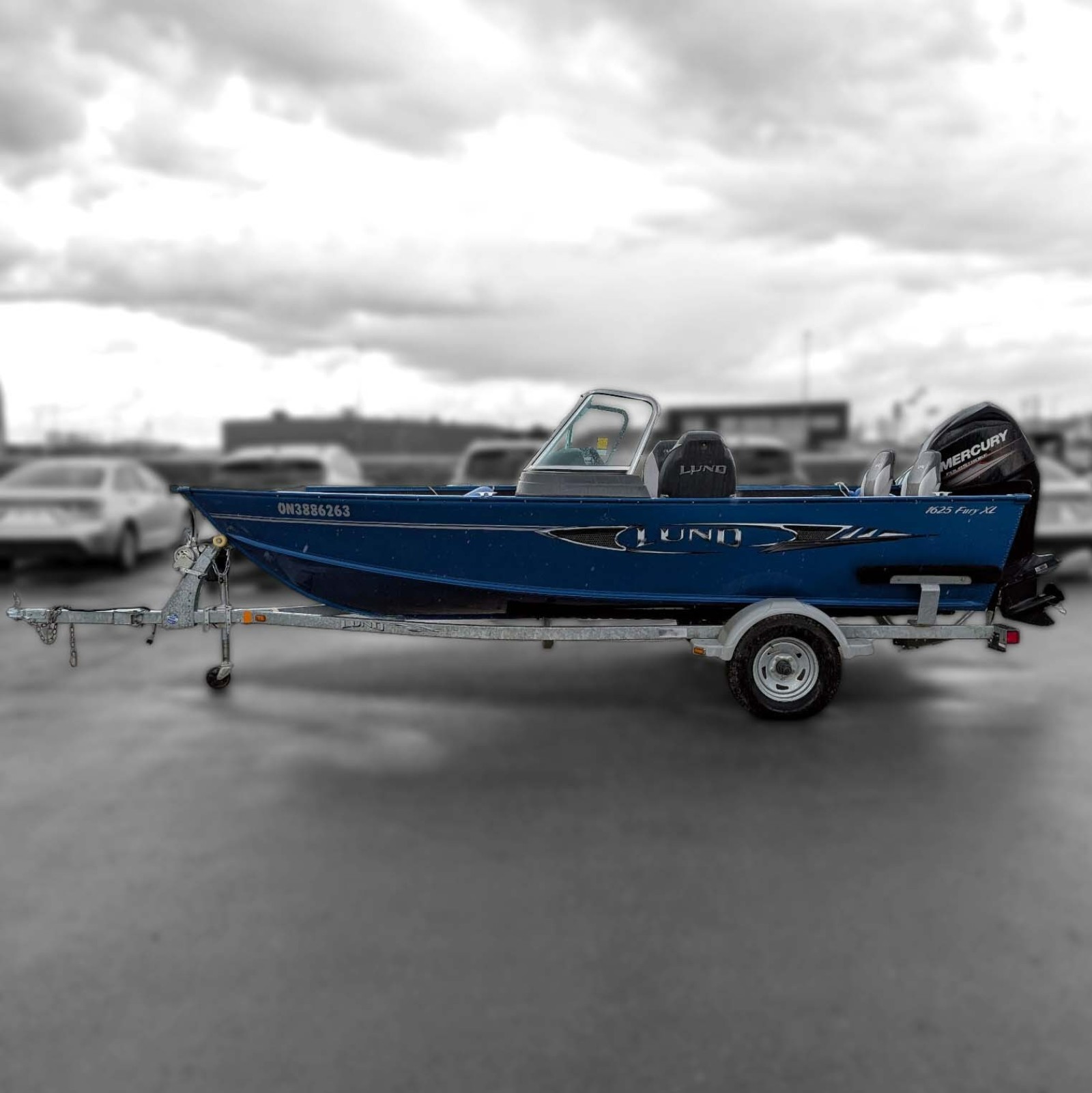 2013 Lund 1625 Fury XL Sport — photo 4