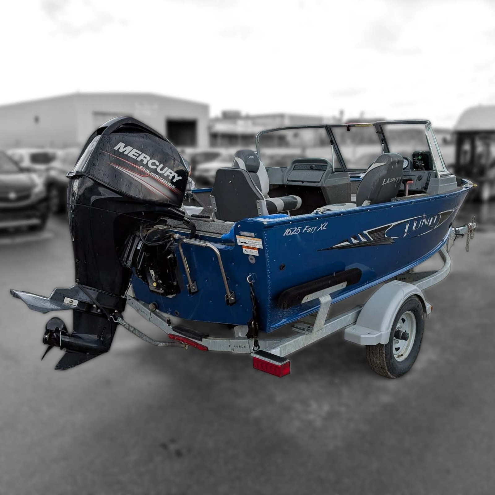 2013 Lund 1625 Fury XL Sport — photo 7