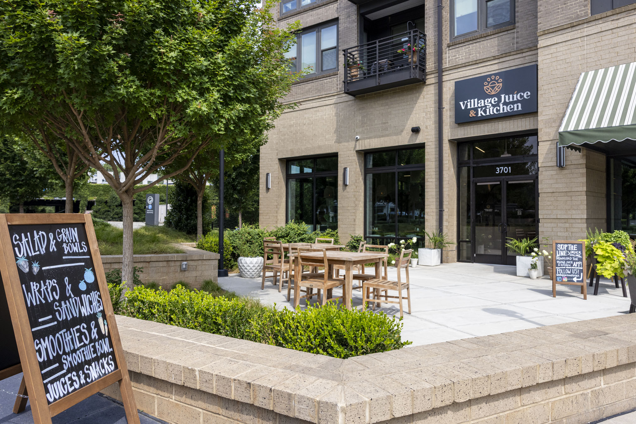 A photo of the location