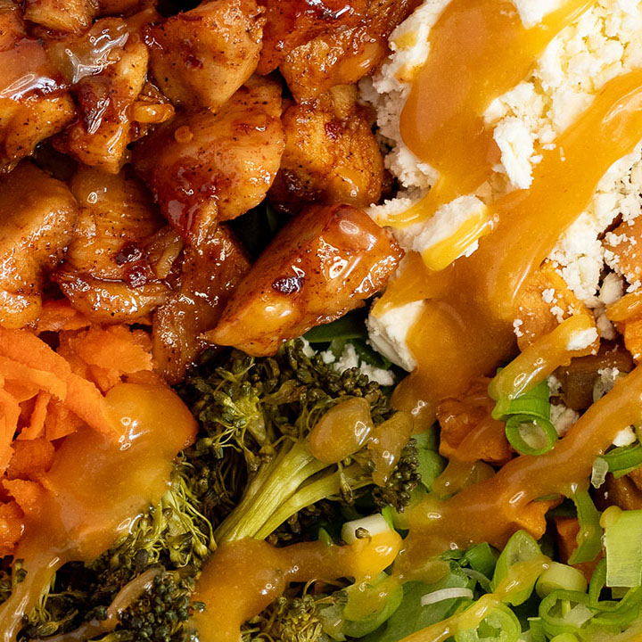 Hot Honey Chicken Salad