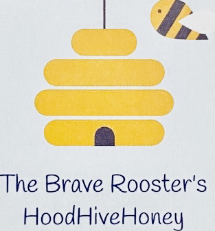 Image of Brave Roosters Hood Hive Honey logo