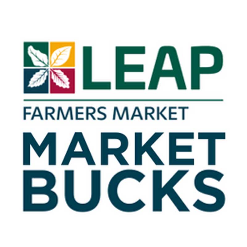 Image of logo for LEAP Market Bucks