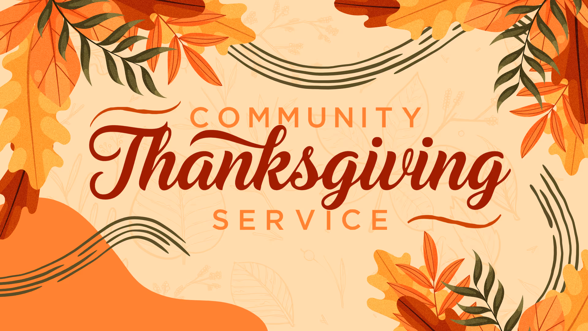 Community Thanksgiving Service