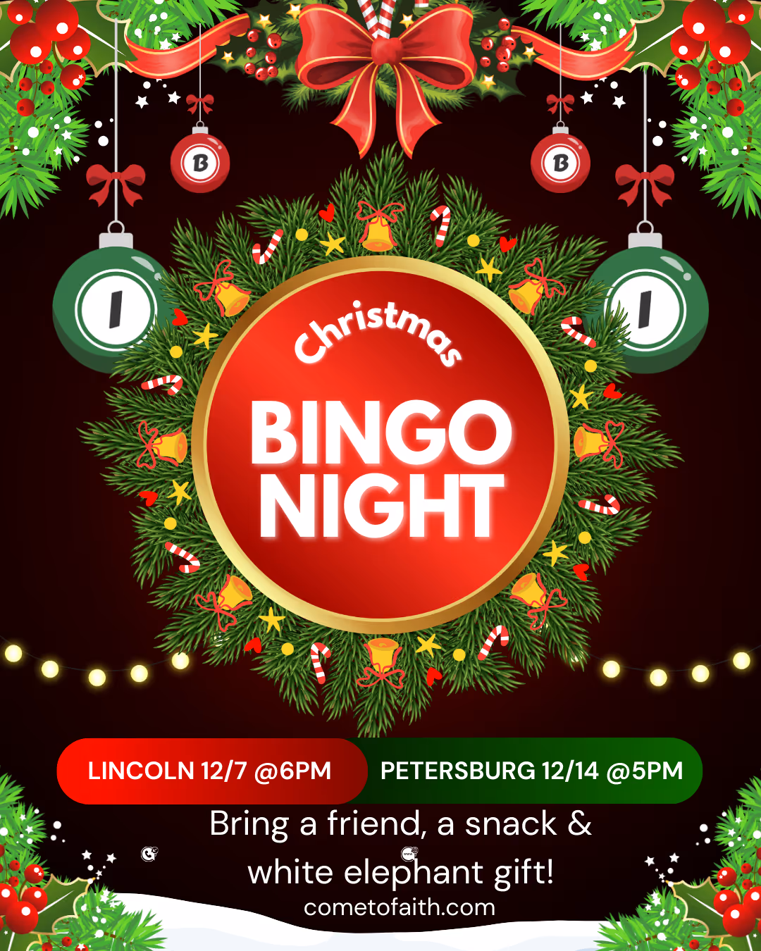 Christmas Bingo Night