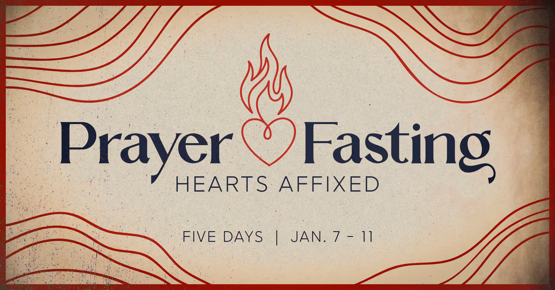 Prayer & Fasting 2026: Hearts Afixed