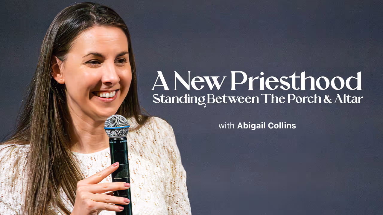 A New Priesthood-Standing Between The Porch & Altar