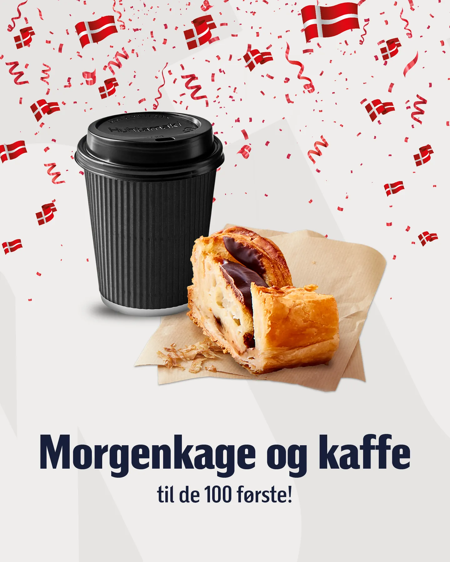 føtex - Morgenbrød til kunderne - kage