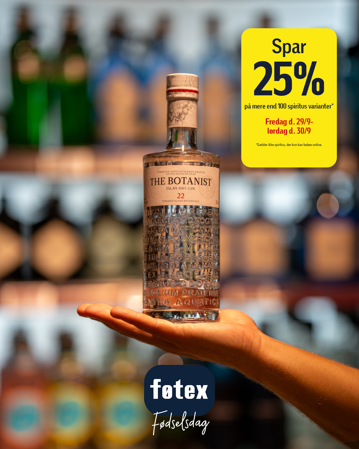 føtex fødselsdag - Spar 25% på mere end 100 spiritus varianter