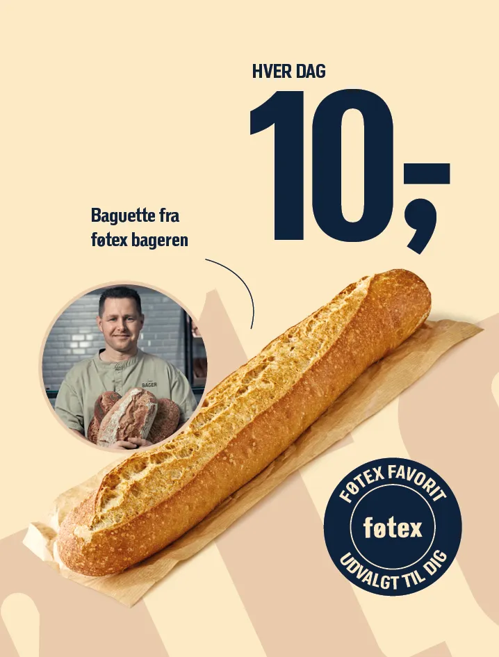 Uge 52 - Hvedemelsbaguette