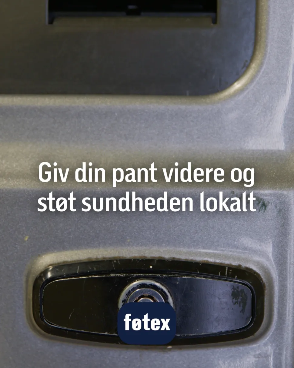 føtex - pantdonation