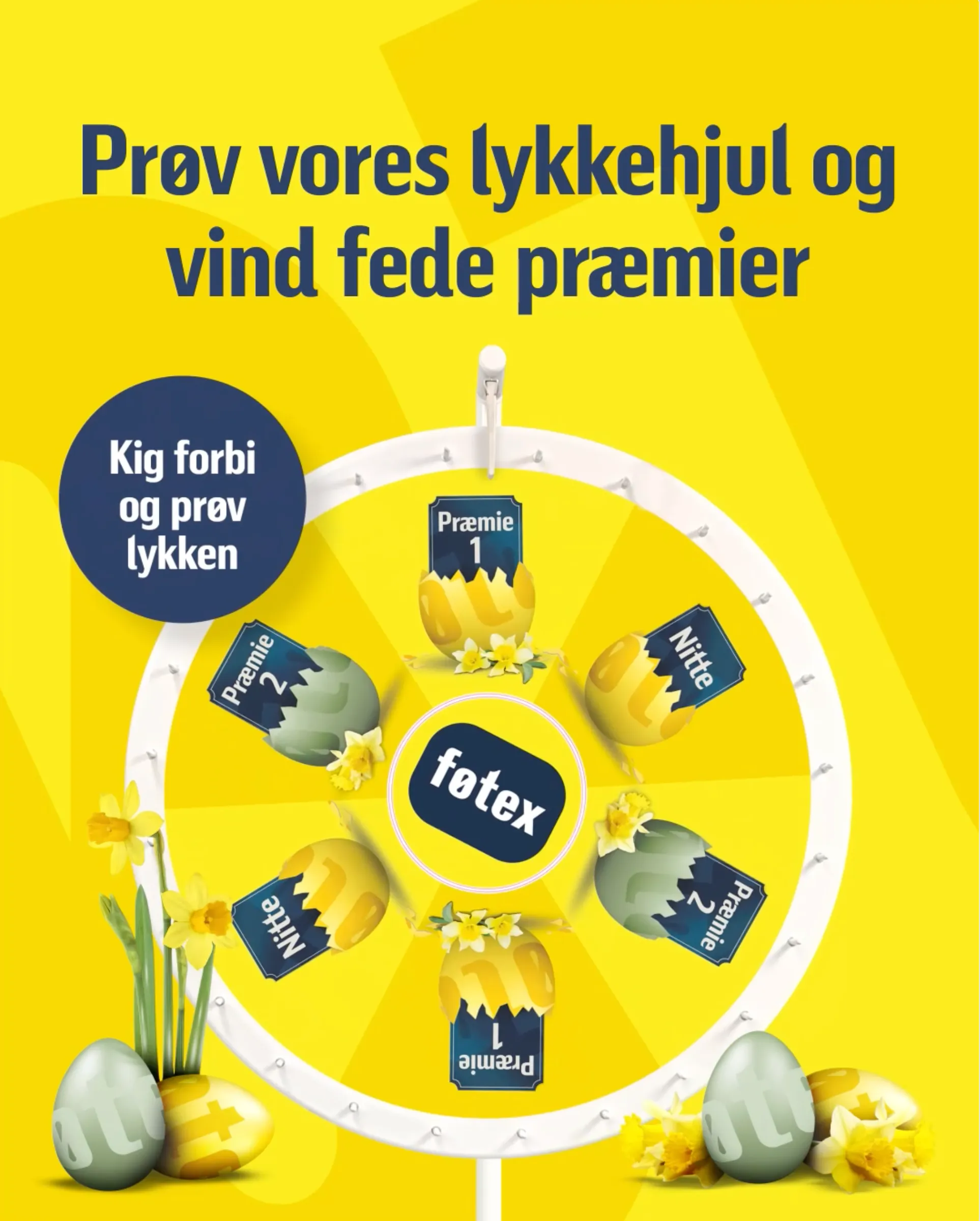 føtex - påskelykkehjul
