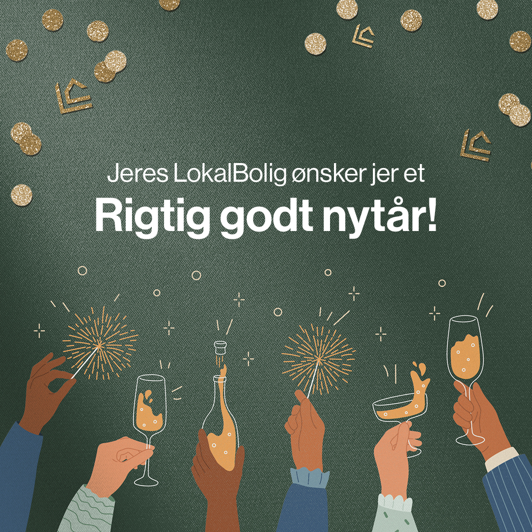 Godt nytår - LokalBolig