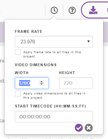 Set video resolution