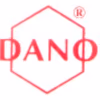 Red DANO logo with letters inside a six-sided hexagon and a registered trademark symbol.