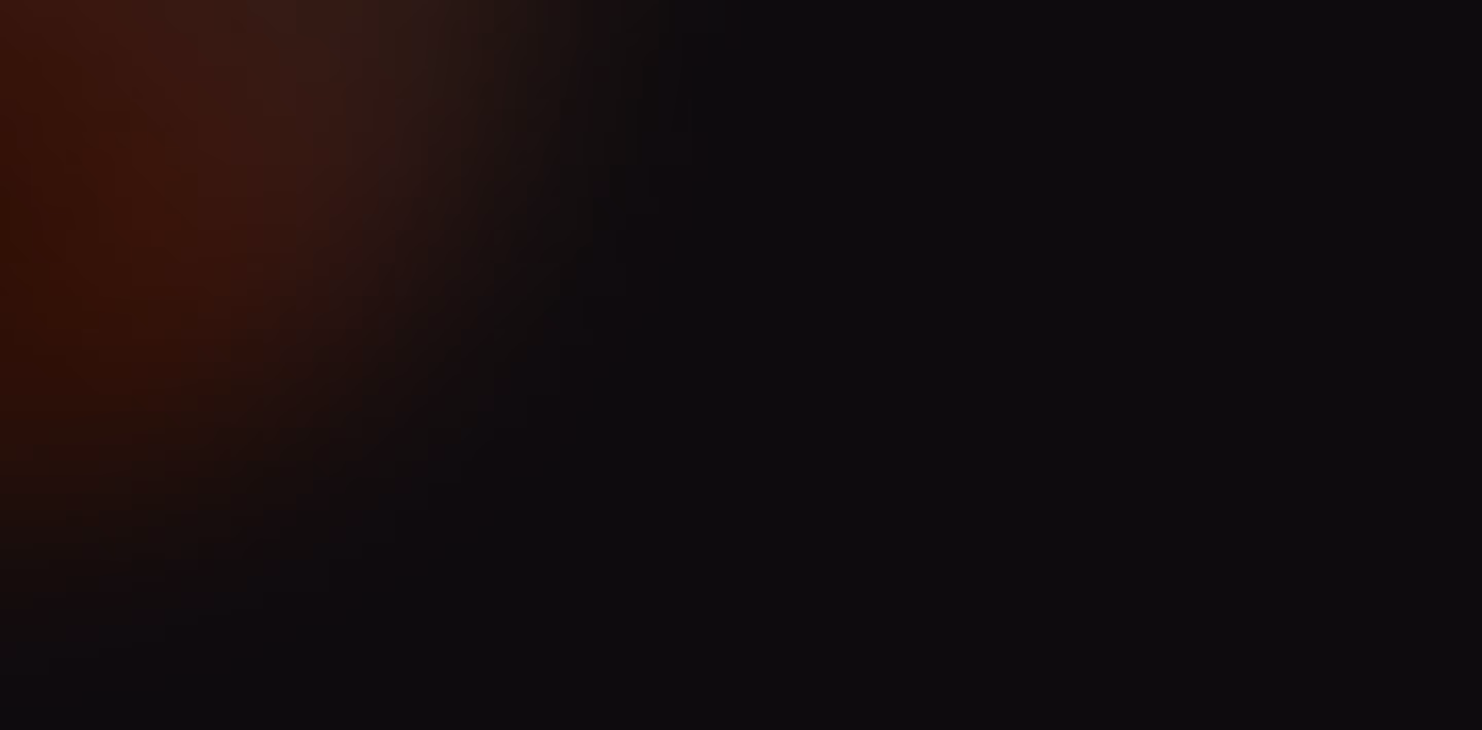 Dark background with a subtle red glow fading into black.