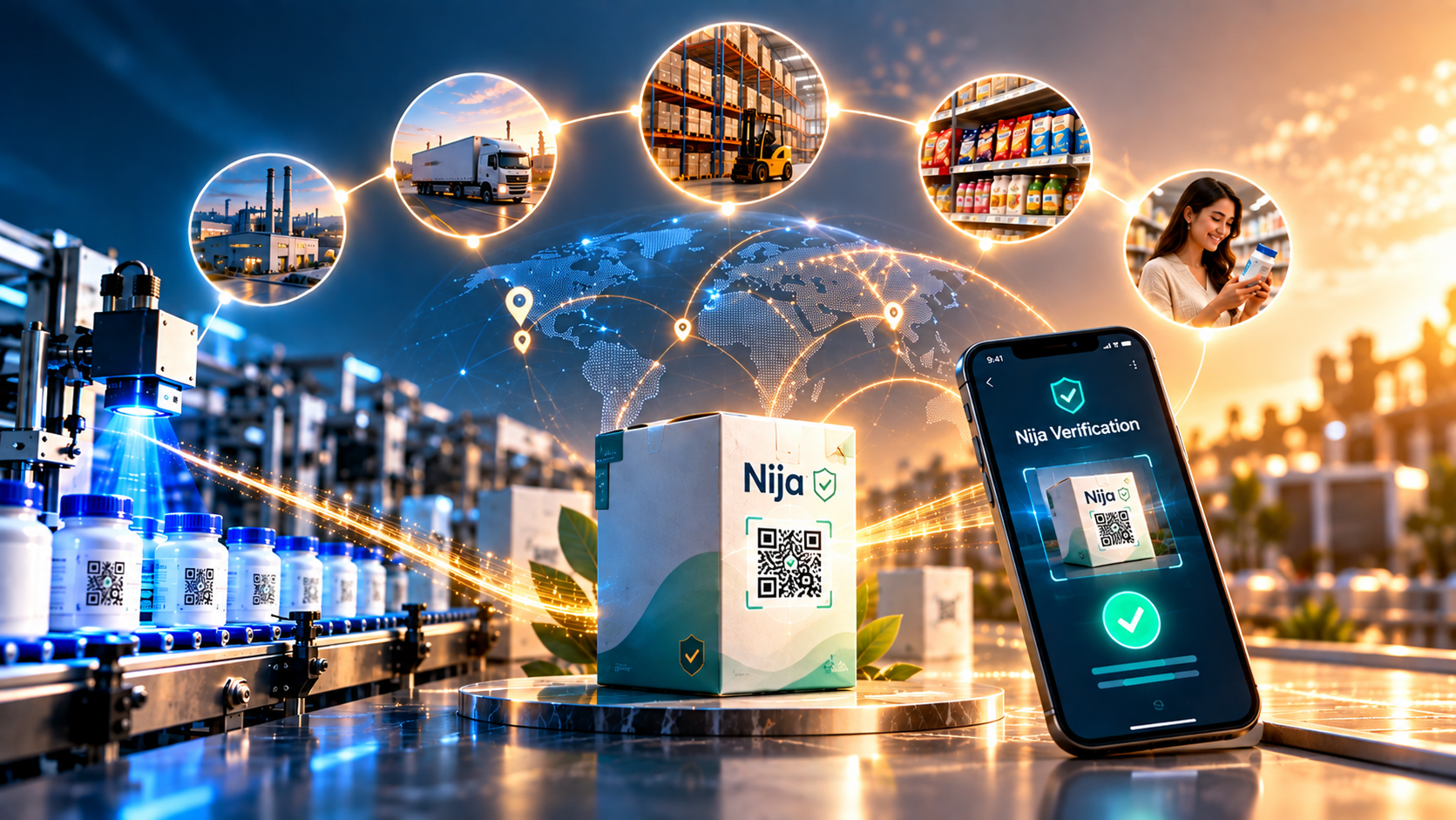 Nija enterprise trust and traceability platform