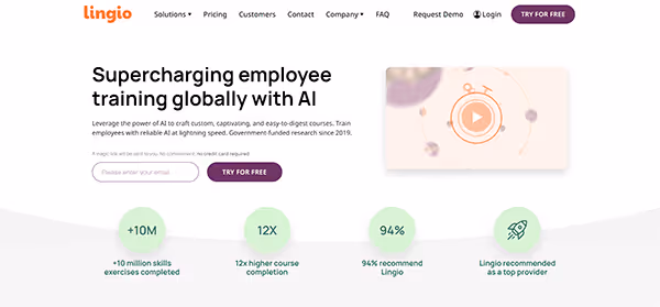 Générateur de cours IA - Lingio