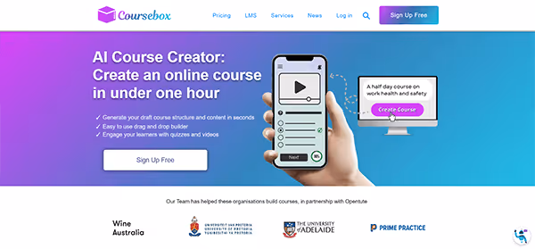 Générateur de cours IA - Coursebox