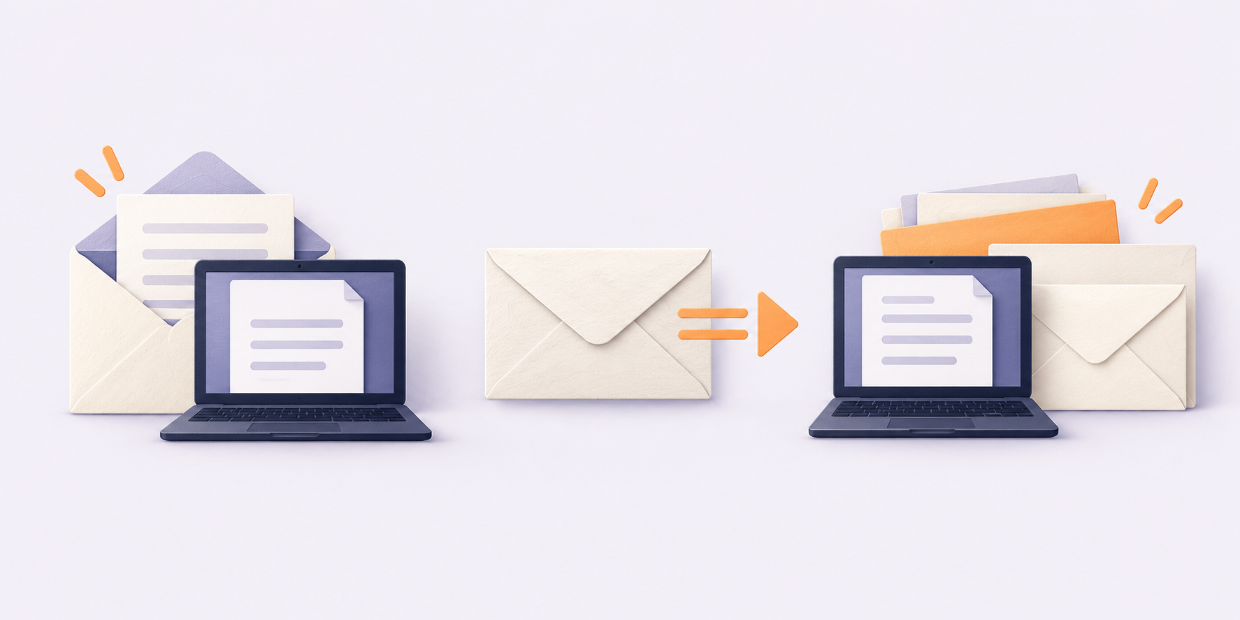 Mail scanning provides digital copies; mail forwarding delivers physical originals; Combo provides both.
