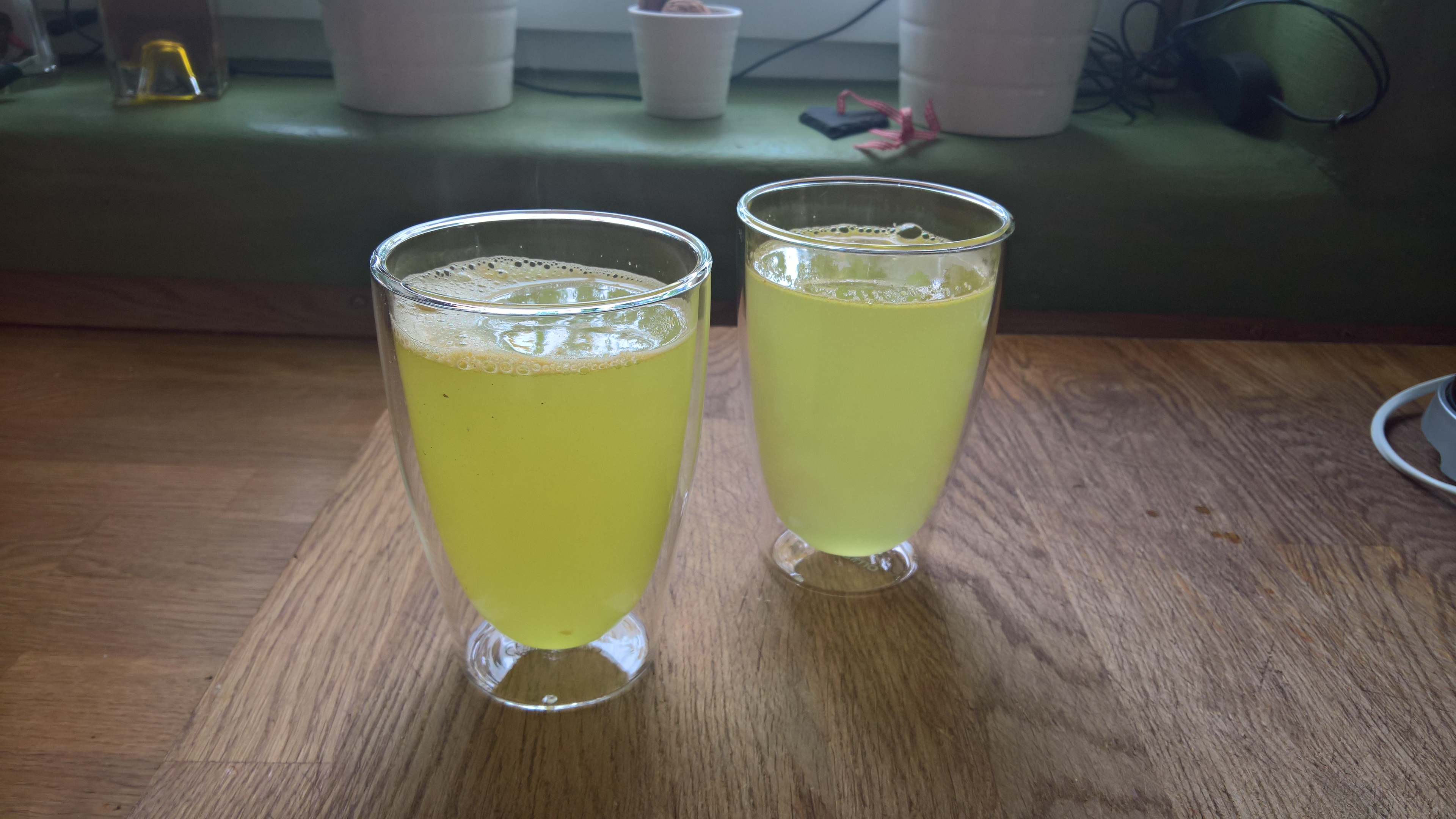 Selbstgemachter Immunbooster aus Ingwer und Kurkuma