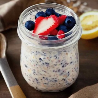 Overnight Oats als schnelles und gesundes Frühstück