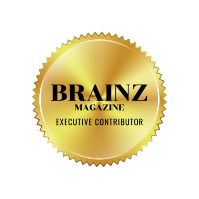 Badge des Brainz Magazine für Vanessa Werner als Executive Contributor