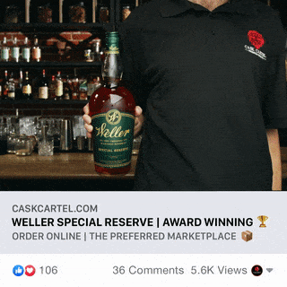 3D Facebook Post Ad Alcohol