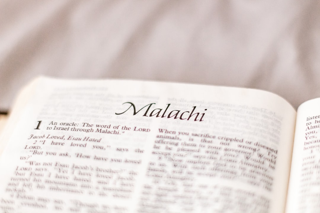 The Bible book Of Malachi