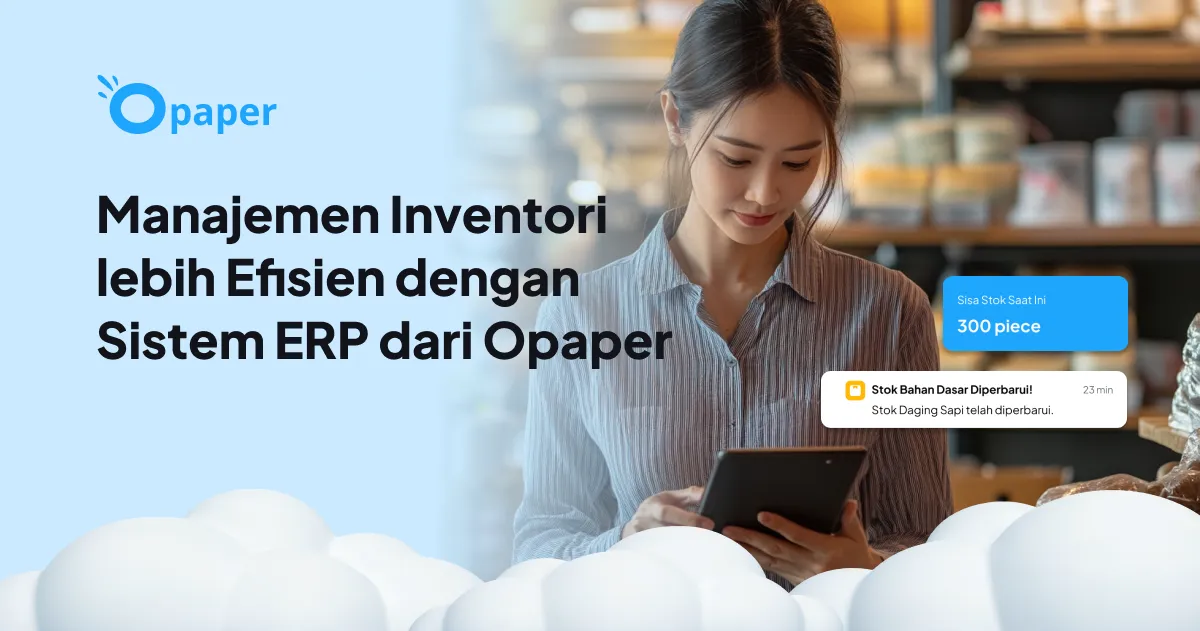 Streamline Your Inventory Management with Opaper's ERP System