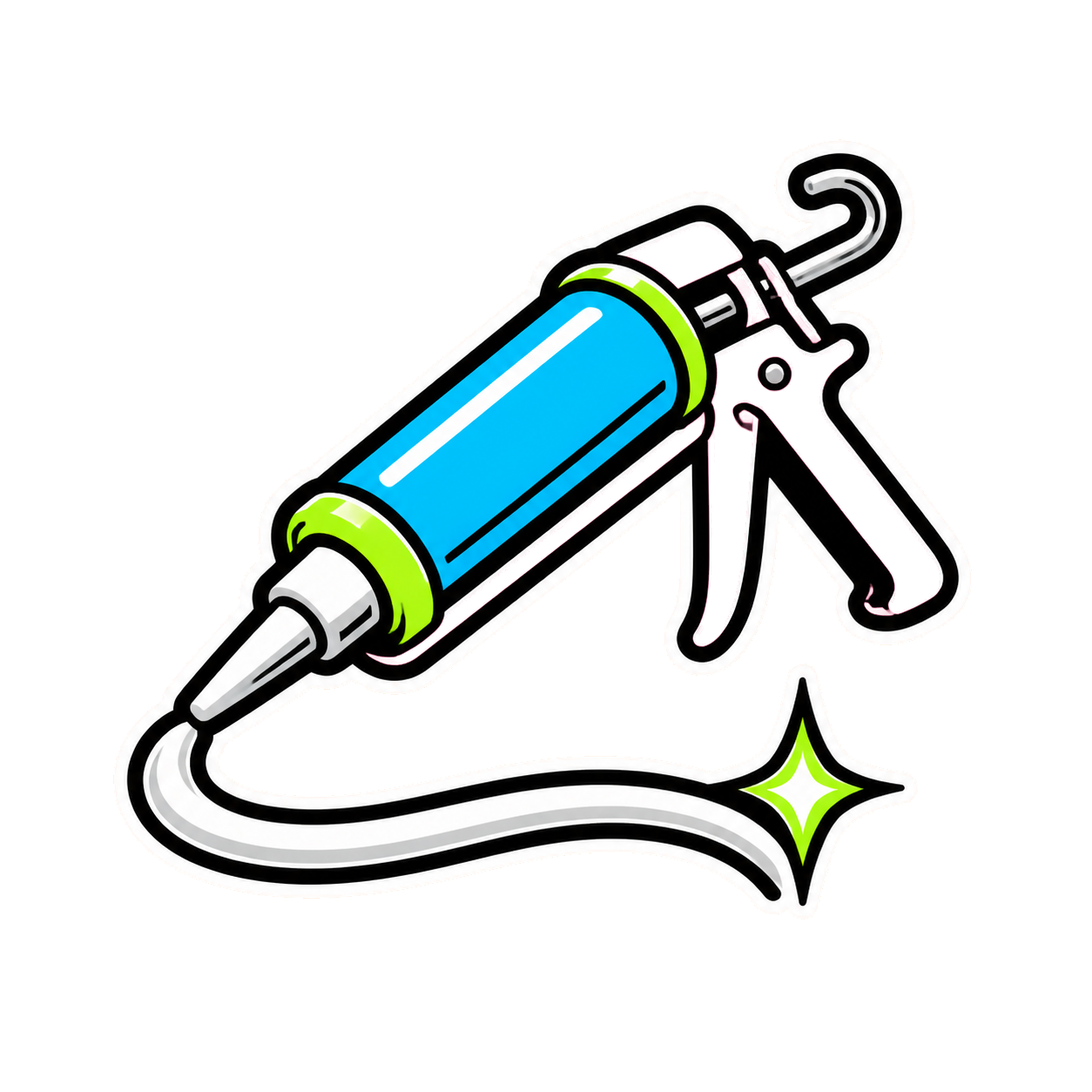 Caulking and resealing icon