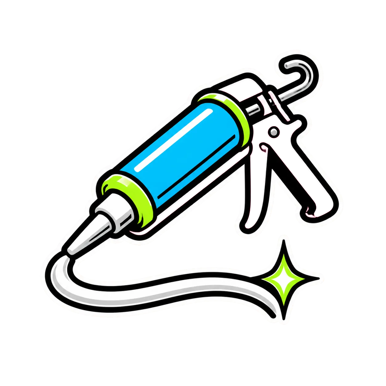 Caulking and resealing icon