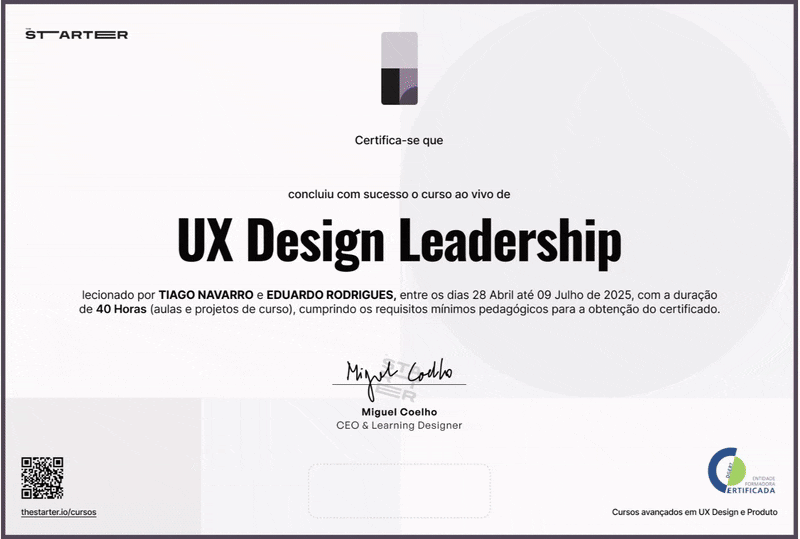 Certificados TheStarter