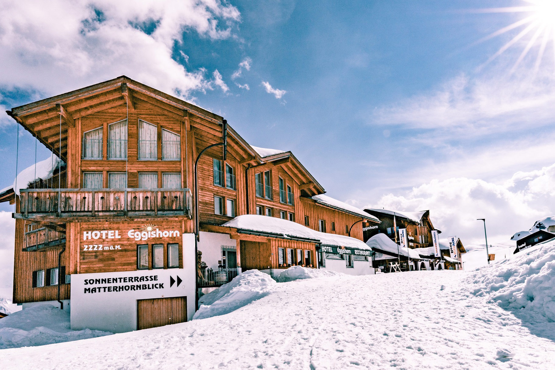 Hotel Eggishorn in Fiesch, Switzerland